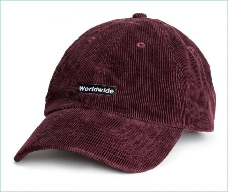 H&M Men's Cotton Corduroy Cap