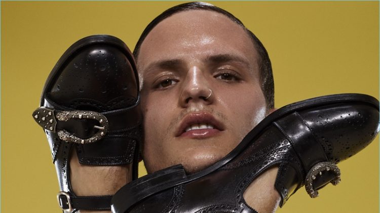 Icarius Spotlights Italian Footwear with Cheeky Fashion Shoot