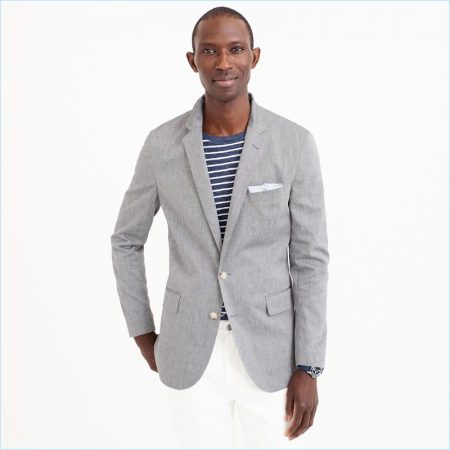 J.Crew Men's Unstructured Ludlow Blazer in Stretch Cotton