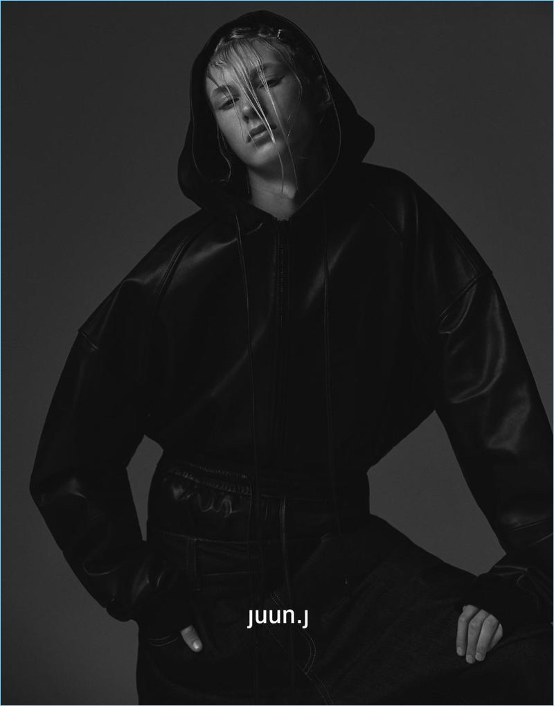 JUUN.J enlists Ville Sydfors as the star of its fall-winter 2017 campaign.