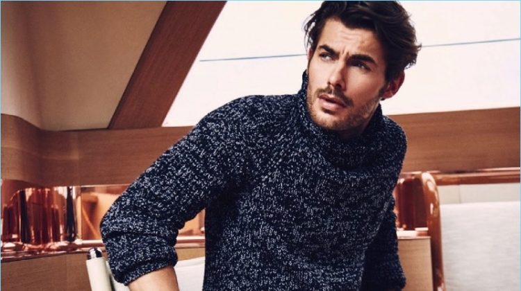 Jacey Elthalion Models Fall Yachting Style for Boat International
