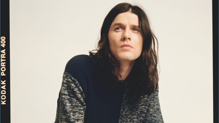 Starring in a photo shoot, James Bay wears pieces from his Topman collaboration.