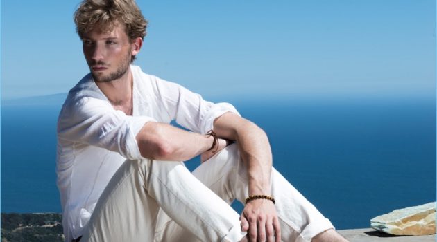 Jerusalem Sandals Taps Zackary Peck for Summer Outing Zackary Peck stars in a summer campaign for Jerusalem Sandals.