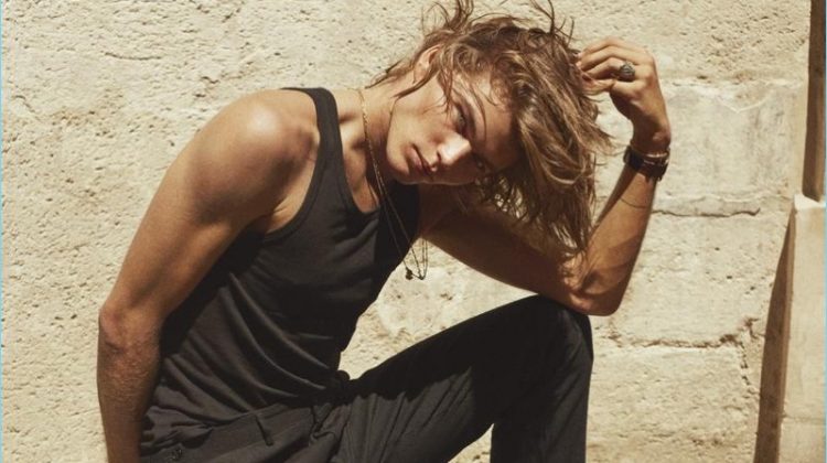Jordan Barrett Goes Casual for Buro 24/7 Feature