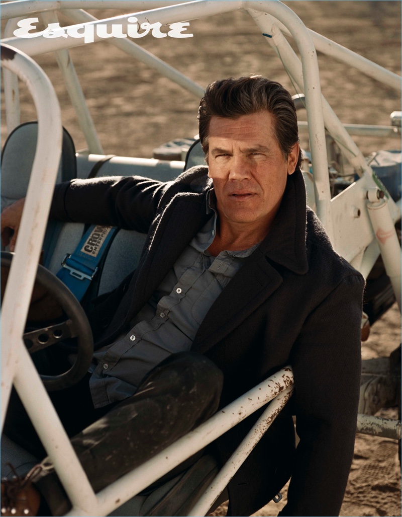 Norman Jean Roy photographs Josh Brolin for the September 2017 issue of Esquire.