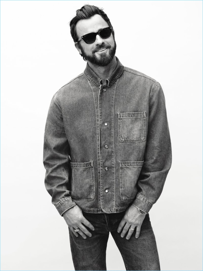 Justin Theroux Mr Porter Photo Shoot.