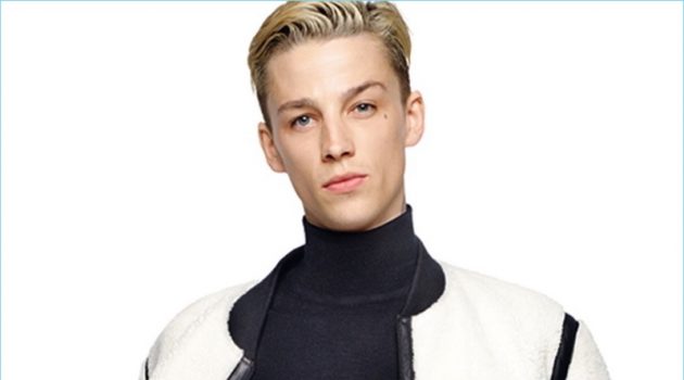 Ash Stymest Goes Blond for Karl Lagerfeld Fall '17 Campaign Ash Stymest Goes Blond for Karl Lagerfeld Fall '17 Campaign