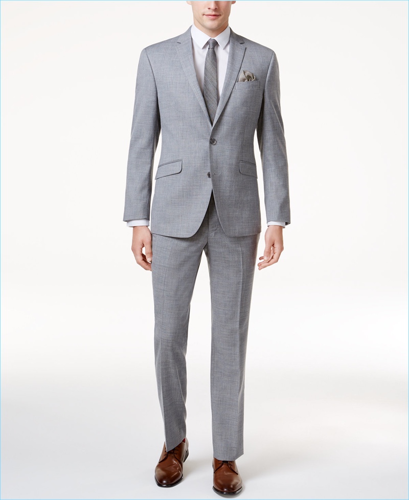 Kenneth Cole Reaction Suit Grey