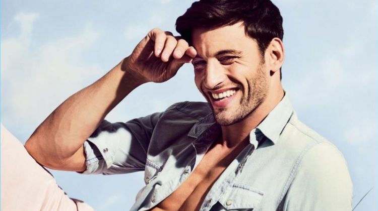 Kevin Sampaio Takes to the Beach with Men’s Fitness