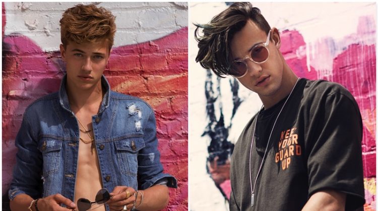 Lucky Blue Smith Cameron Dallas Penshoppe 2017 Campaign