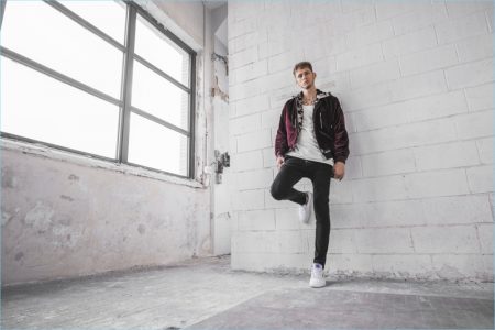 Machine Gun Kelly 2017 Reebok Club C Overbranded Campaign 003