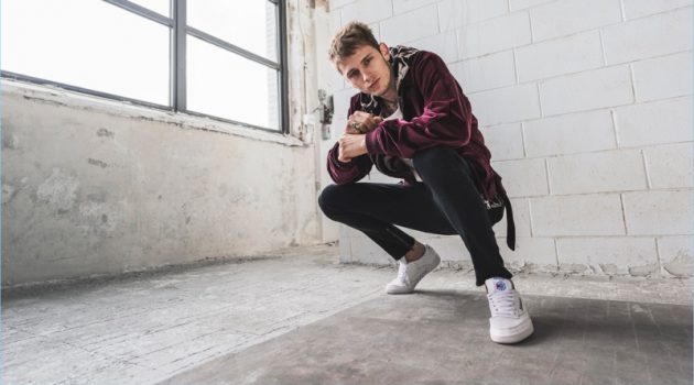 Machine Gun Kelly Fronts Reebok Club C Overbranded Campaign Rapper Machine Gun Kelly is front and center for Reebok's Club C Overbranded campaign.