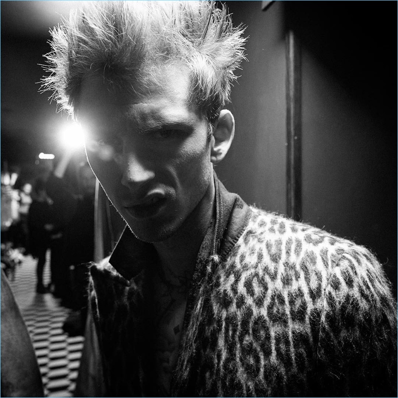 John Varvatos links up with Machine Gun Kelly for its fall-winter 2017 campaign.