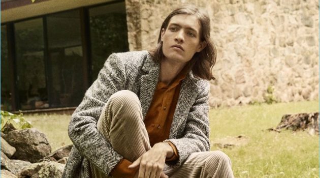 Parallel Lines: Marcel Castenmiller Dons Corduroy Fashions for Esquire Parallel Lines: Marcel Castenmiller Dons Corduroy Fashions for Esquire