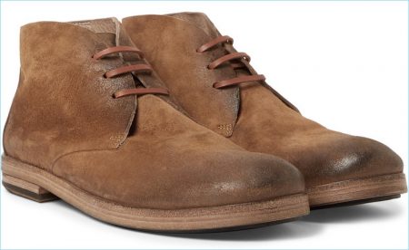Marséll Washed-Suede Chukka Boots
