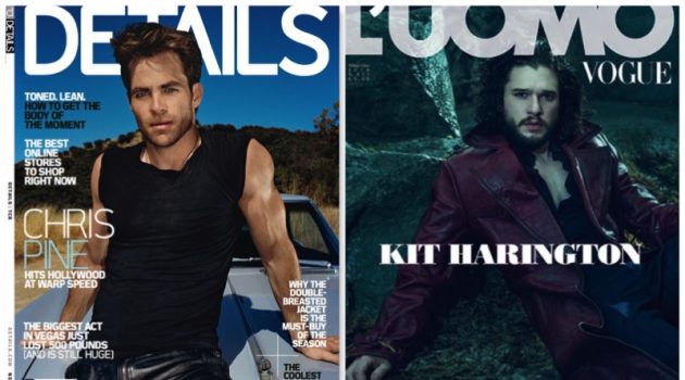 Essay: The Decline of Print Magazines Magazine covers from the now defunct Details and L'Uomo Vogue.