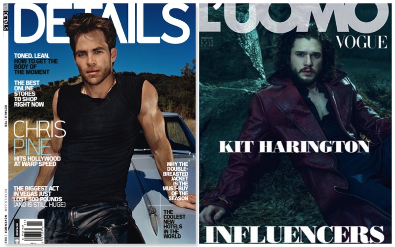 Magazine covers from the now defunct Details and L'Uomo Vogue. » Essay: The Decline of Print Magazines Magazine covers from the now defunct Details and L'Uomo Vogue.