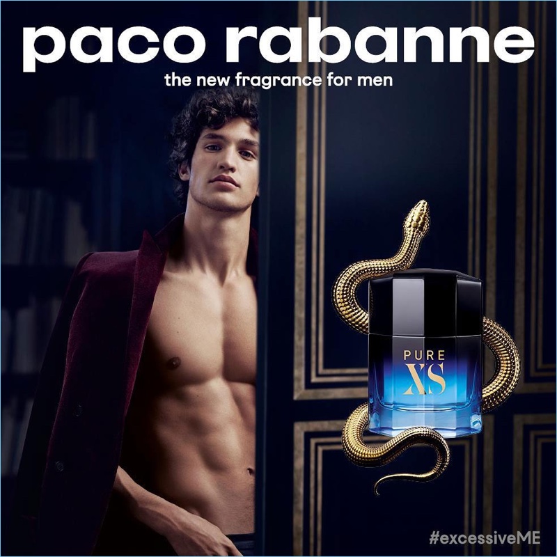 Francisco Henriques stars in Paco Rabanne's Pure XS fragrance campaign.