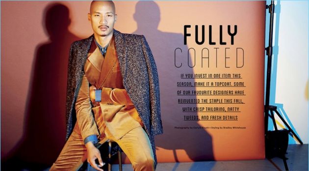 Fully Coated: Paolo Roldan is Dashing in Fall Fashions for Sharp Fully Coated: Paolo Roldan is Dashing in Fall Fashions for Sharp