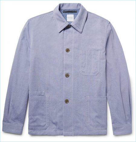 Paul Smith Cotton Oxford Shirt Jacket
