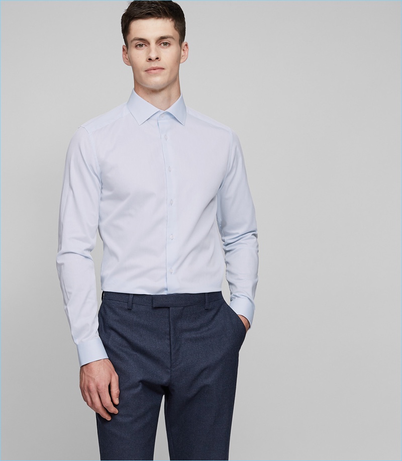 Reiss Slim Cotton Shirt