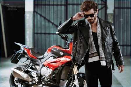 Open Road: Ricardo Dal Moro Rocks Leather Jackets for Lifestyle ...