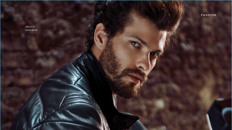 Open Road: Ricardo Dal Moro Rocks Leather Jackets for Lifestyle Magazine