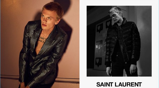 New Arrivals: Saint Laurent's Cool Fall '17 Essentials Forward highlights fall-winter 2017 fashions by Saint Laurent.