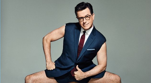 Stephen Colbert Brings Humor to Pages of InStyle Miller Mobley photographs Stephen Colbert for InStyle magazine.