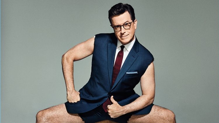 Stephen Colbert Brings Humor to Pages of InStyle