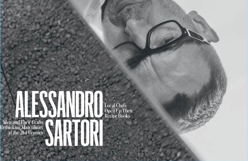 Alessandro Sartori covers the August 2017 issue of T Magazine Singapore.