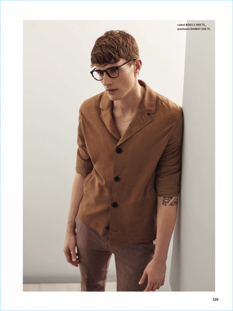 Tamas Models Smart Styles for Esquire Turkey