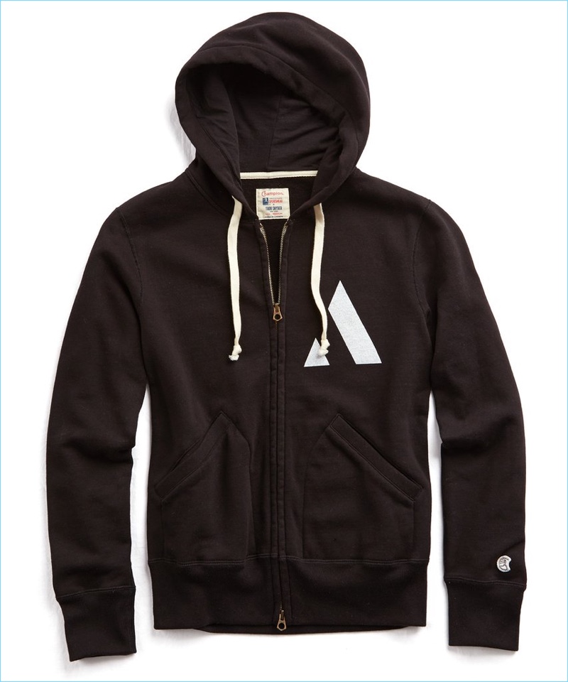 Todd Snyder Akin Full-Zip Hoodie