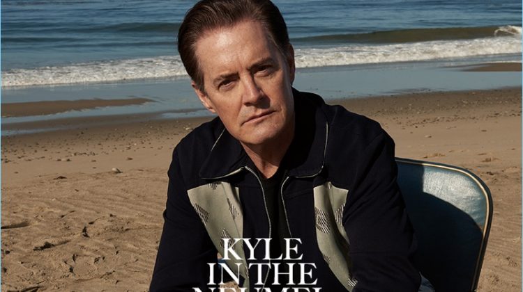 Kyle MacLachlan wears UGG's Neumel waterproof boot for the brand's fall-winter 2017 campaign.