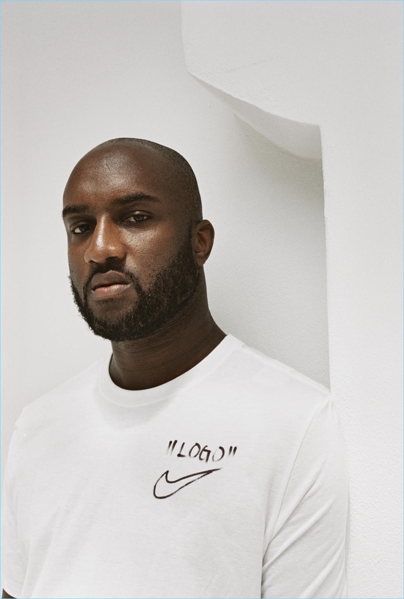 Off-White designer Virgil Abloh collaborates with Nike.