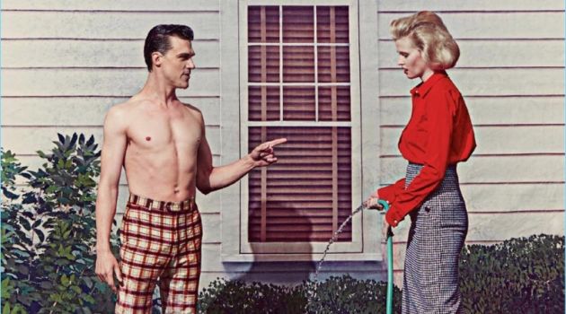 American Daydream: Finn Wittrock & Trai Byers Appear in American Vogue Steven Klein photographs Finn Wittrock and Lara Stone for American Vogue.