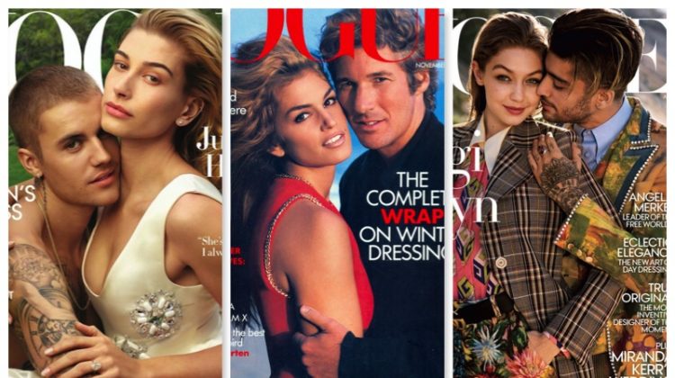 American Vogue covers featuring male stars.