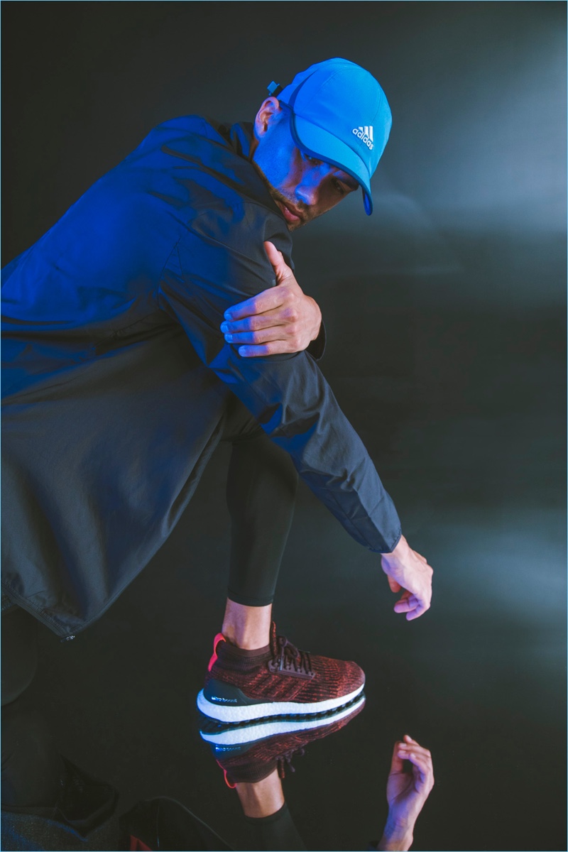 Adidas spotlights its Ultraboost All Terrain running shoes in dark burgundy. » Adidas Releases New Lookbook for Ultraboost All Terrain Running Shoes Adidas spotlights its Ultraboost All Terrain running shoes in dark burgundy.