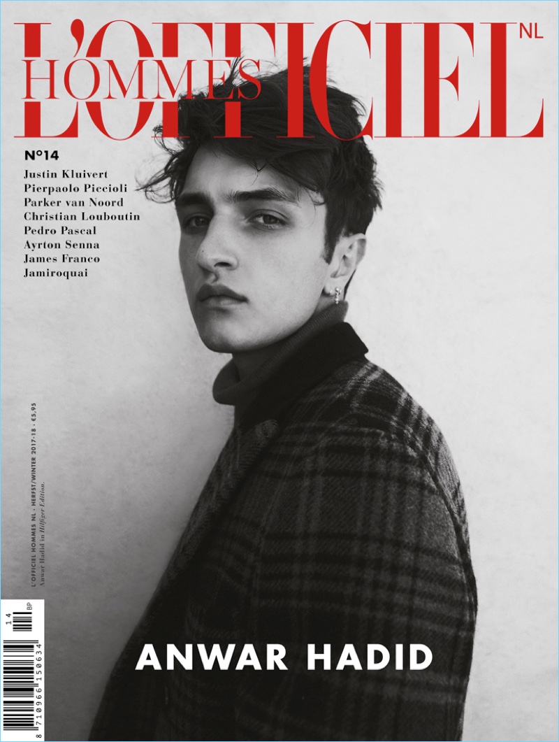 Anwar Hadid 2017 LOfficiel Hommes NL Cover Photo Shoot Insert Rename Macros001