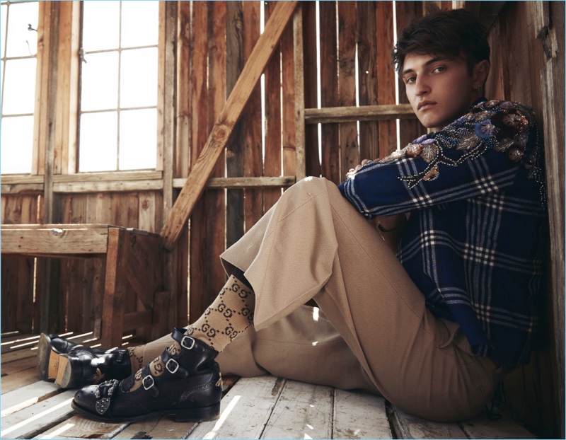 Anwar Hadid 2017 LOfficiel Hommes NL Cover Photo Shoot Insert Rename Macros011