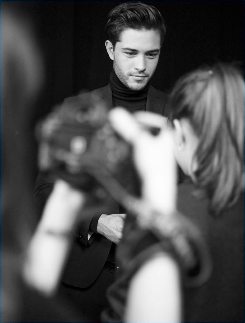 Behind the Scenes Francisco Lachowski Liu Jo Uomo Fall Winter 2017 Campaign