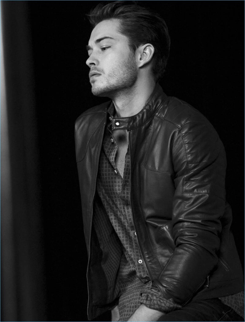Behind the Scenes Francisco Lachowski Liu Jo Uomo Fall Winter 2017 Campaign