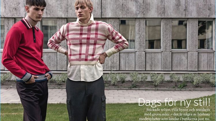 Time for New Style: Reece Sanders & Dylan Moran for Café