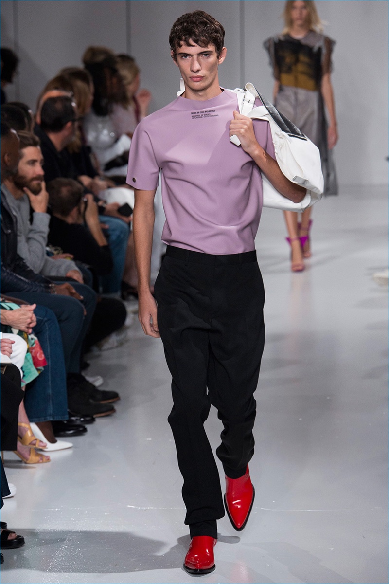 Calvin Klein 205W39NYC Spring/Summer 2018 Men's Collection