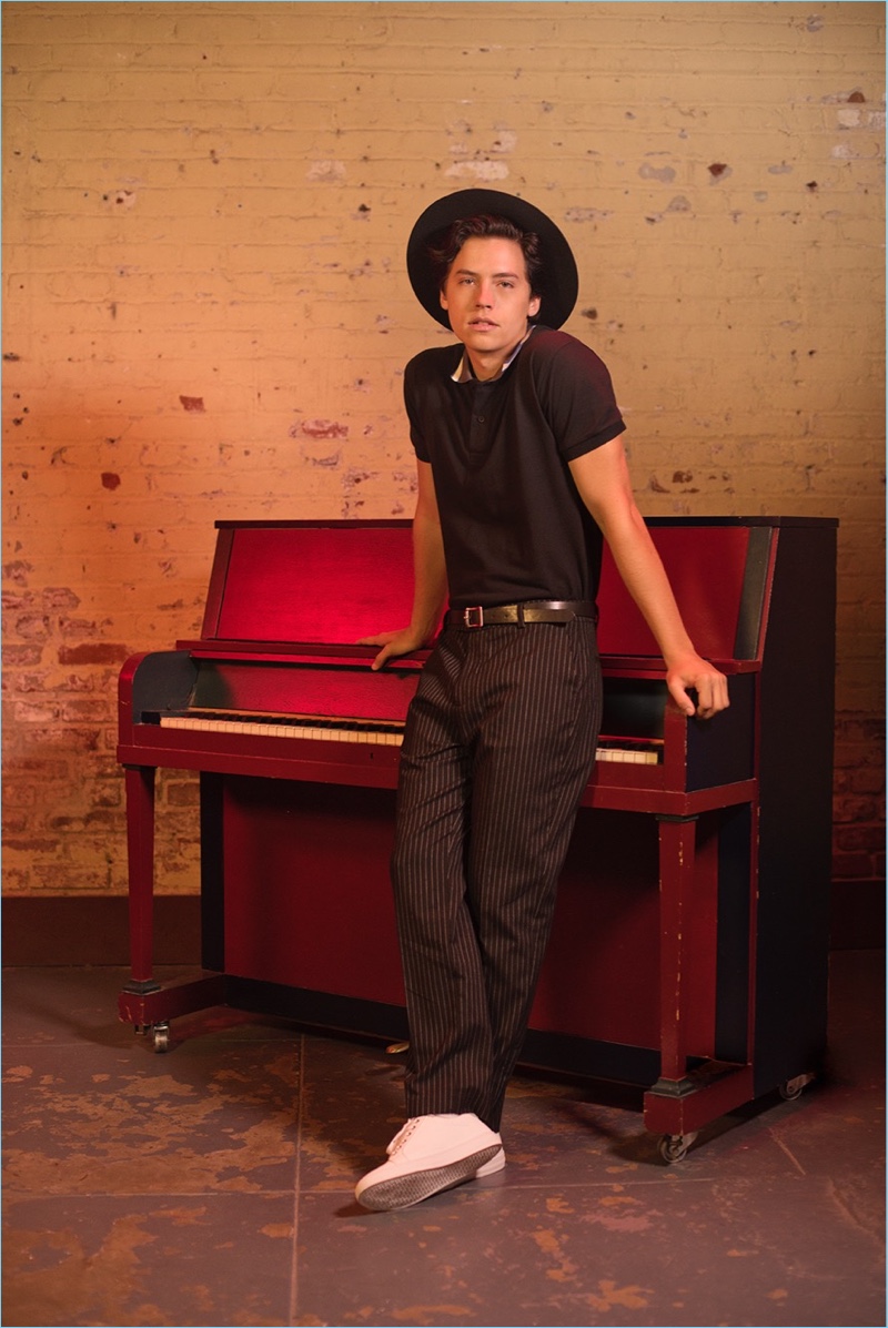 Actor Cole Sprouse stars in Bench's advertising campaign.