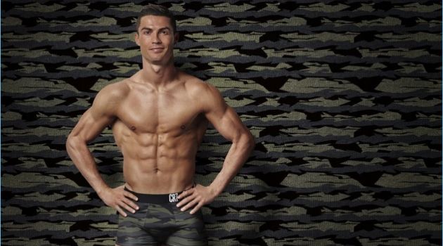 Cristiano Ronaldo Makes a Camo Statement for CR7 Underwear Campaign Cristiano Ronaldo stars in CR7 Underwear's fall-winter 2017 campaign.