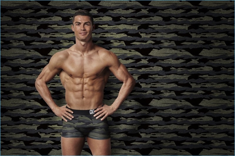 Cristiano Ronaldo stars in CR7 Underwear's fall-winter 2017 campaign. » Cristiano Ronaldo Makes a Camo Statement for CR7 Underwear Campaign Cristiano Ronaldo stars in CR7 Underwear's fall-winter 2017 campaign.