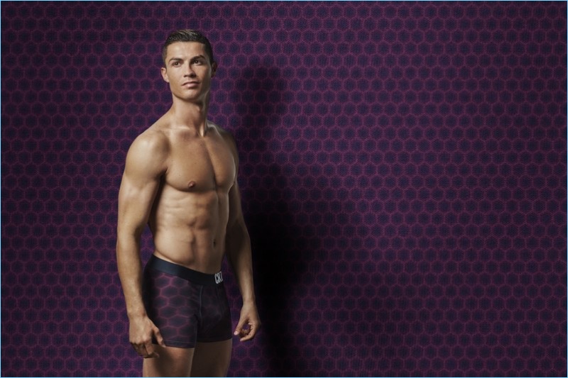 Ready for a new season, Cristiano Ronaldo stars in CR7 Underwear's fall-winter 2017 campaign.