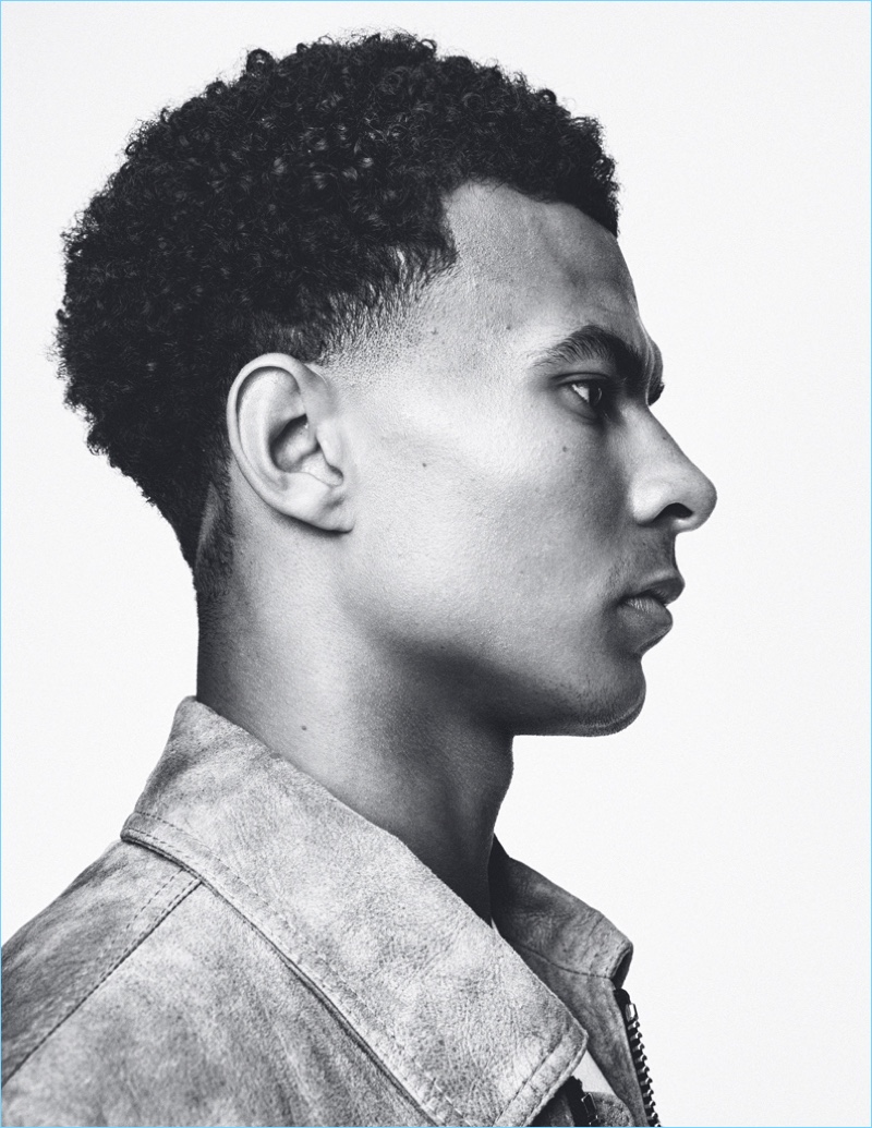 Christian Oita photographs Dele Alli for British GQ.