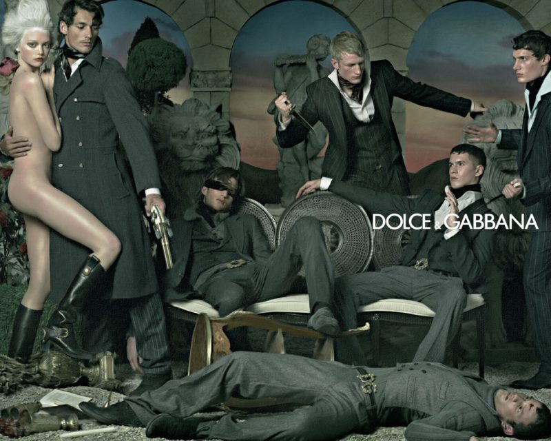 Dolce & Gabbana Fall/Winter 2006 Campaign » Men's Fashion: Where's the Drama? Dolce & Gabbana Fall/Winter 2006 Campaign